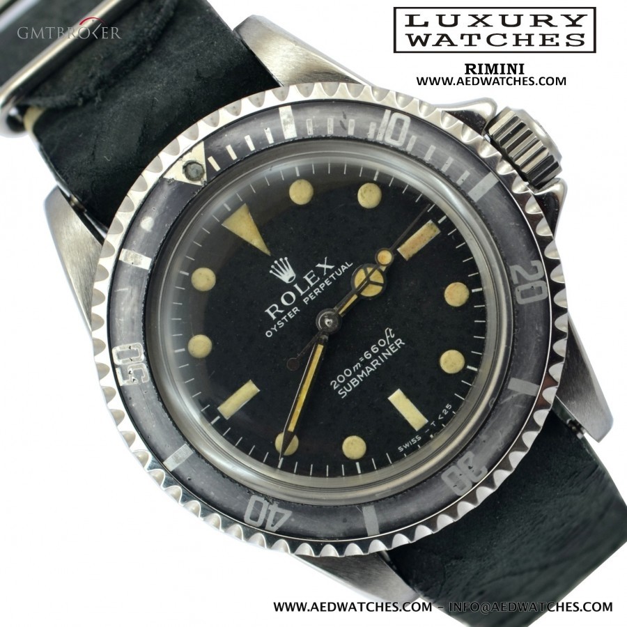 Rolex Submariner 5513 Military PROPRIEDAD FUERZA AEREA 5513 722647