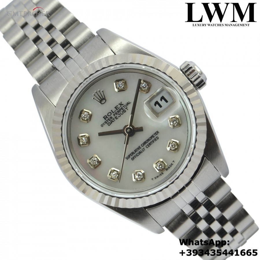 Rolex Datejust 79174 Mother of Pearl diamond dial 79174 856559