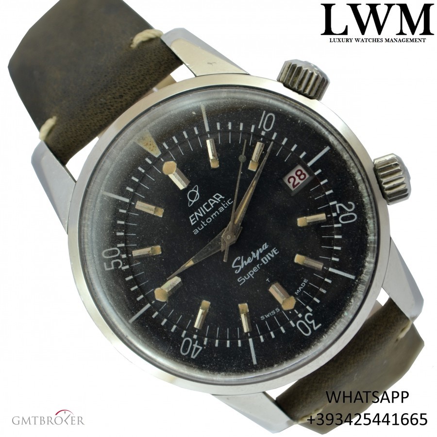 Anonimo ENICAR   Sherpa 600 SUPER-DIVE oversize Polish Na 148.35.03-2342 819911