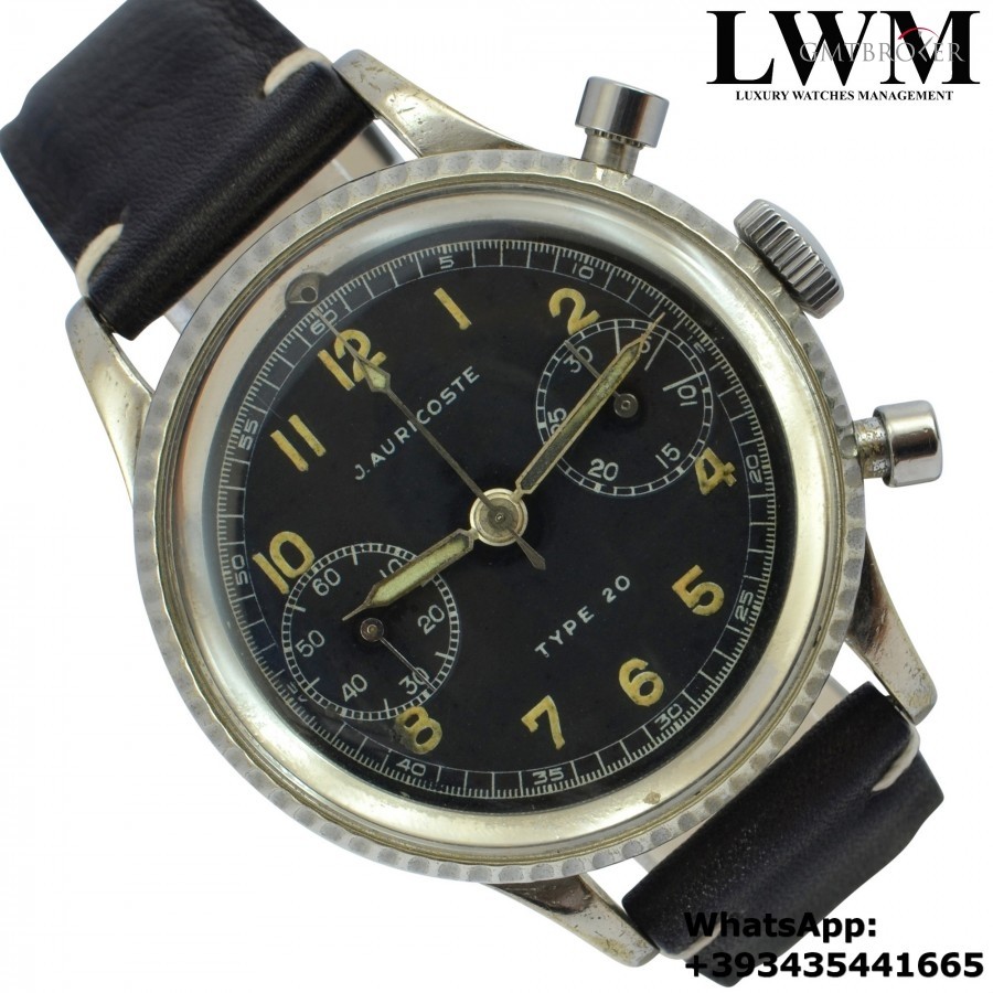 Anonimo AURICOSTE  Chronograph Type 20 France Arme de l nessuna 856625