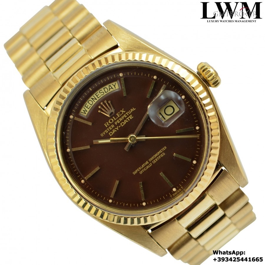 Rolex Day-Date 1803 President brown Lacquered St 1803 844630