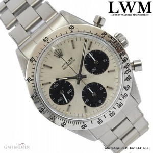 Rolex Cosmograph 6239 Daytona Mark I First Series silver 6239 795660