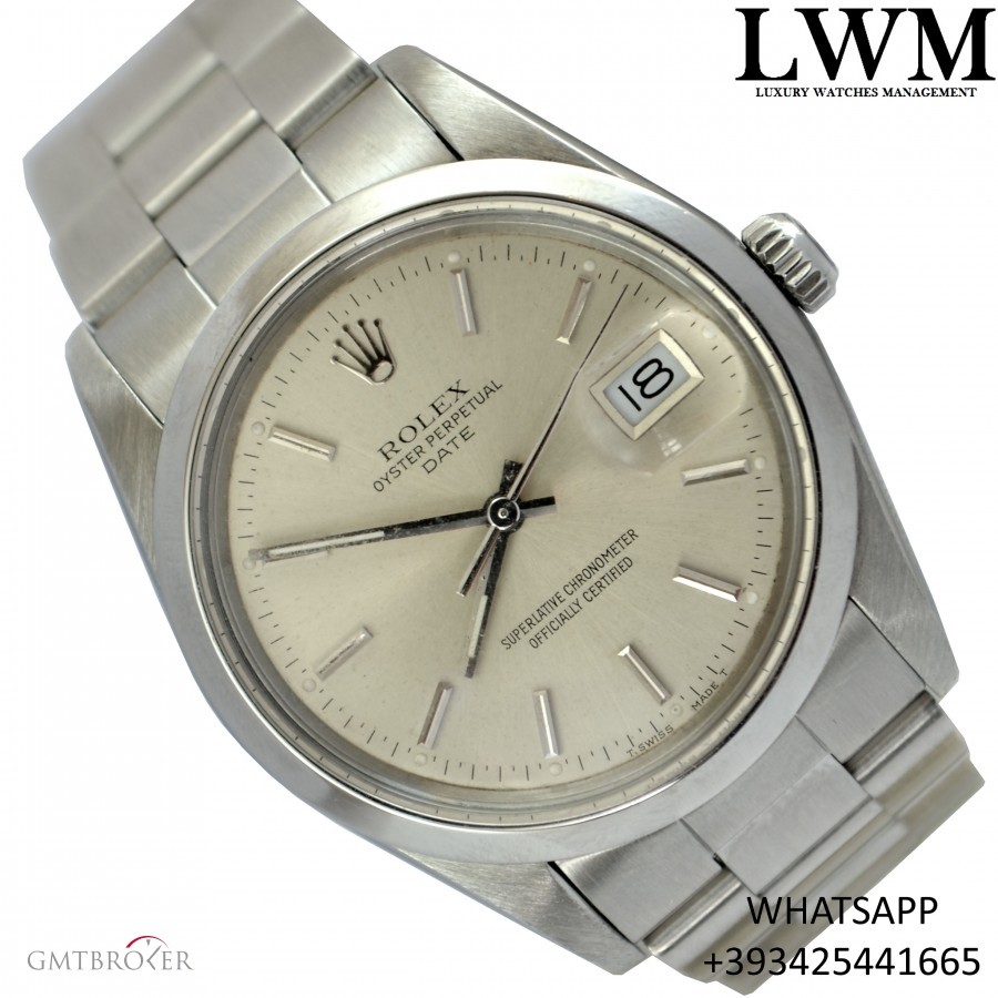 Rolex Date 15000 silver dial 15000 816200