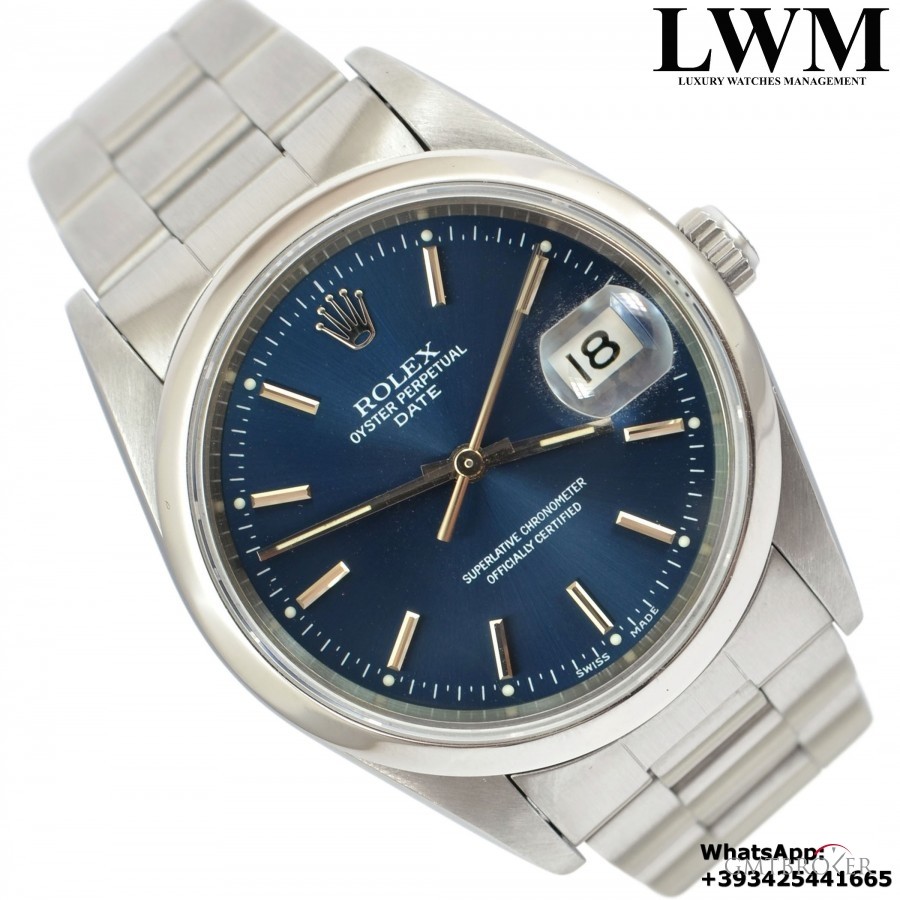 Rolex Date 15200 blue dial automatic data 15200 841278