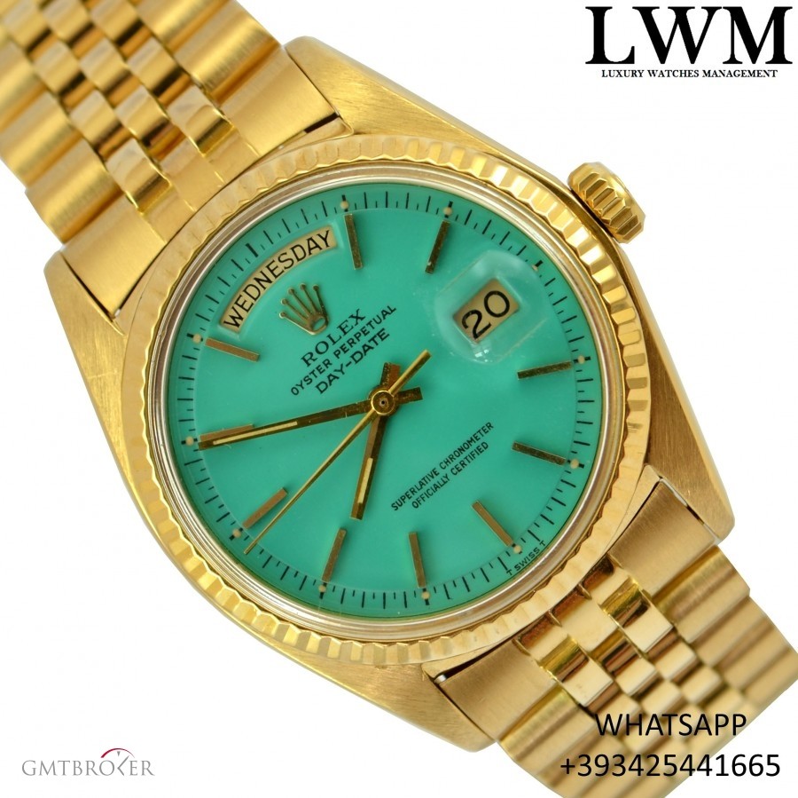 Rolex Day-Date President 1803 Green Aquamarine S 1803 822935