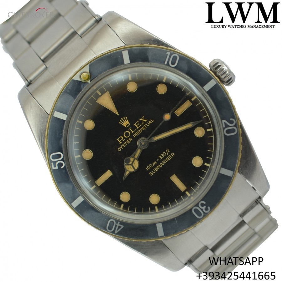 Rolex Submariner 6536 James Bond gilt tropi 6536 828770