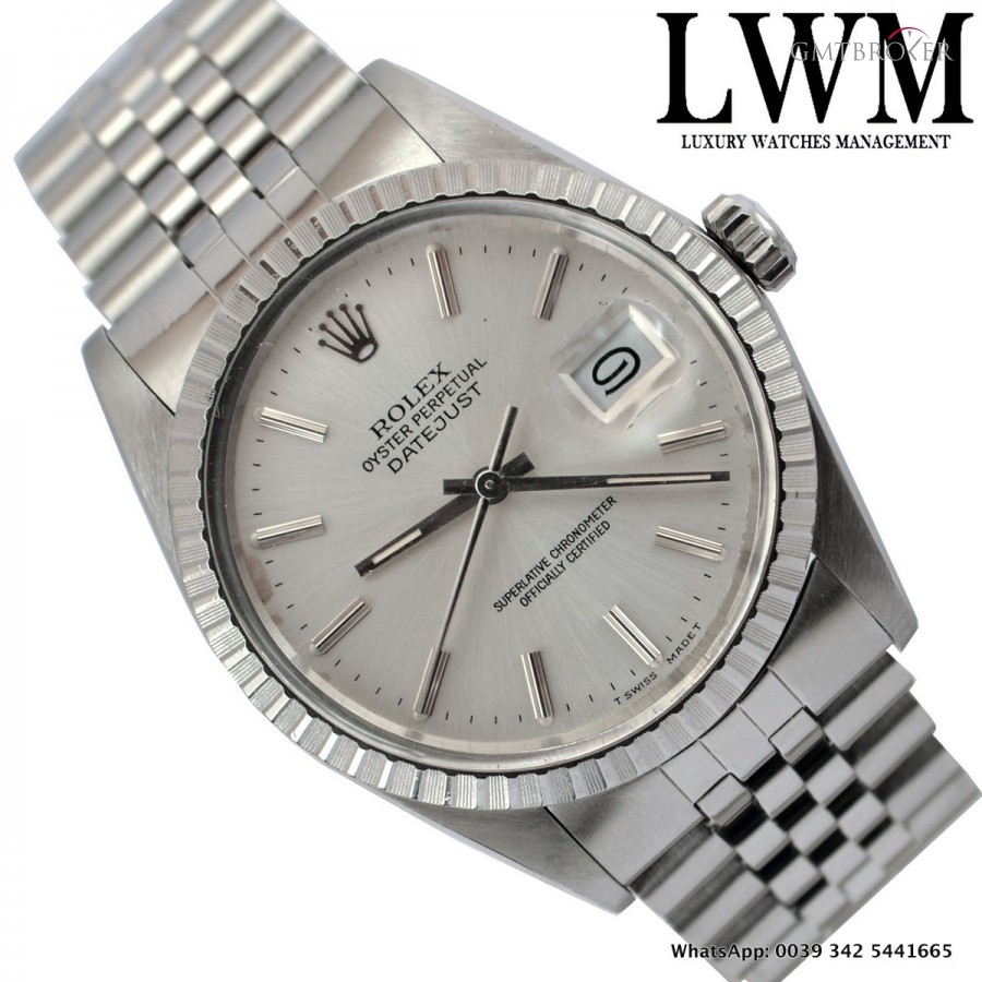 Rolex Datejust 16030 silver dial 1986 16030 765708