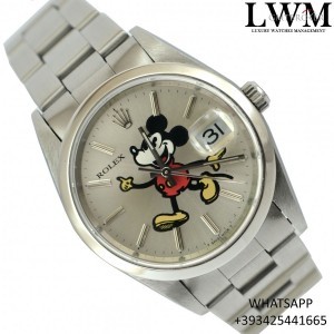 Rolex Date 15000 Mickey Mouse dial automatic 15000 825329