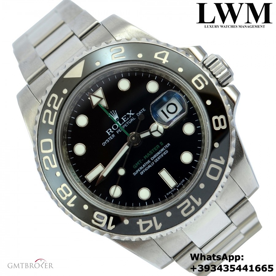 Rolex GMT Master II 116710LN Ceramic Full Set 116710LN 864458