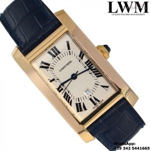 Anonimo CARTIER  Tank Americaine Automatic yellow gold 18K 8172984-W2600851 878267