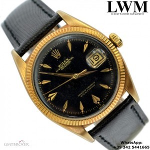 Rolex Datejust 6605 black dial Very Rare 1957 6605 838036