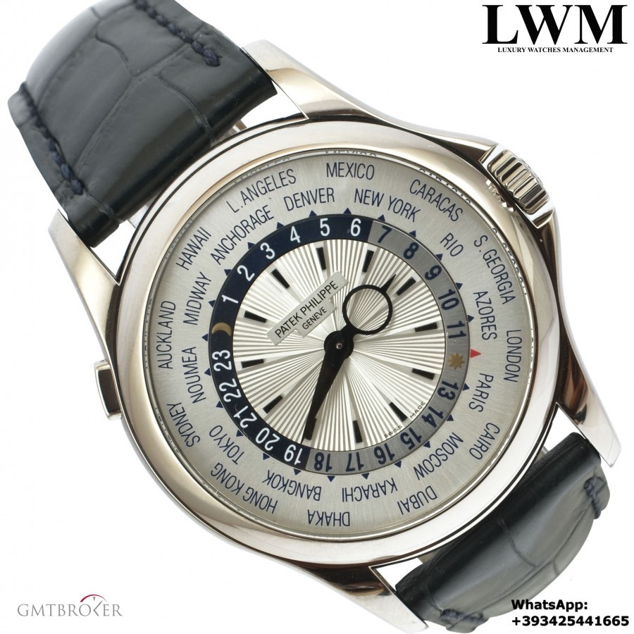 Patek Philippe World Time 5130G white gold 18KT F 5130G-001 841152