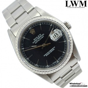 Rolex Datejust 16220 black dial Full Set 16220 852992