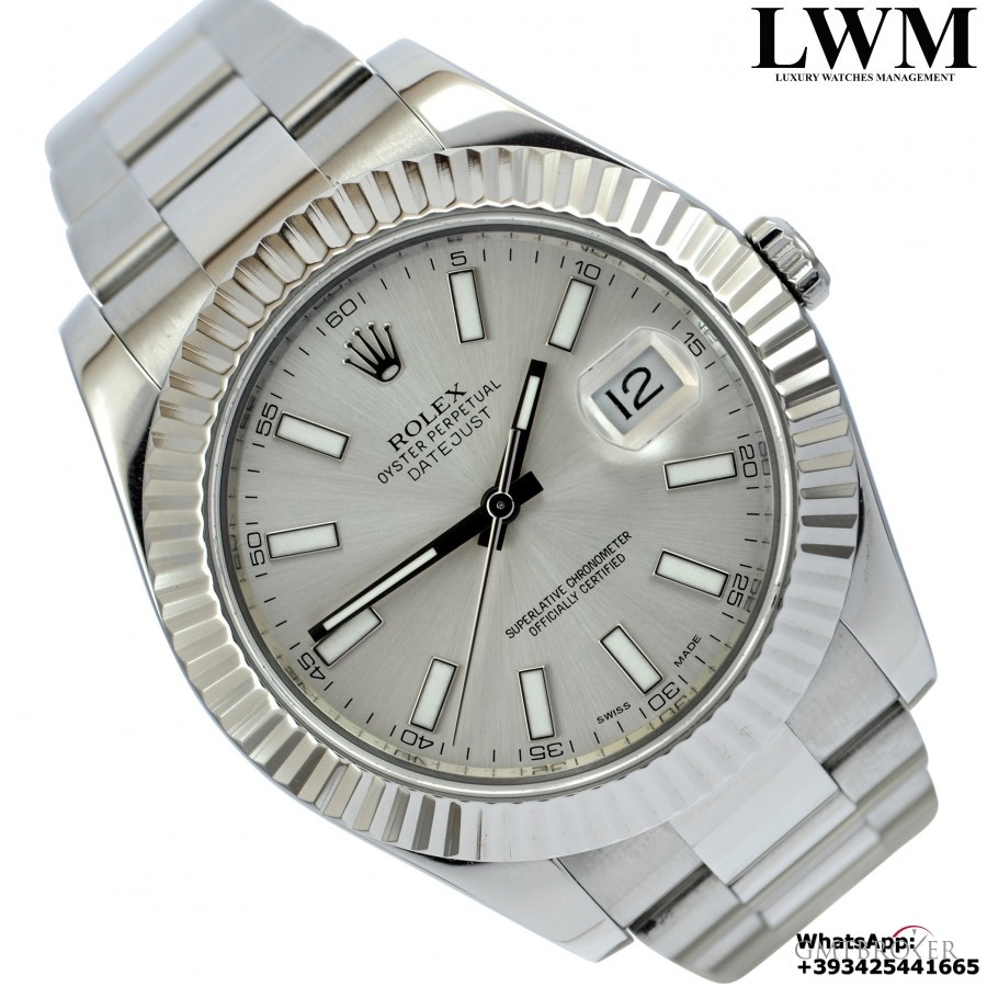 Rolex Datejust II 116300 Silver dial Full Set 20 116300 845878