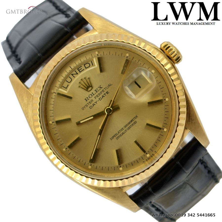 Rolex Day-Date 1803 President champagne dial yellow gold 1803 782951