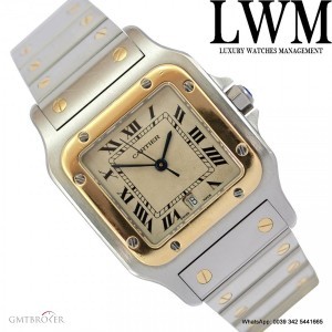 Cartier Santos XL Galbee 187901 steel gold quartz Full Set 187901 757169