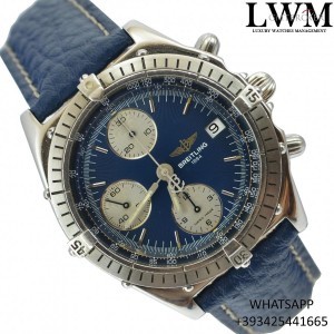 Breitling Chronomat A13047 blue dial Full Set 19 A13047 820799