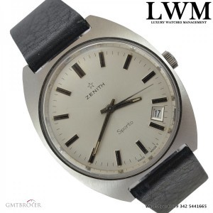 Zenith Sporto Stellina GR 720003 vintage silver dial 1960 GR720003 792740