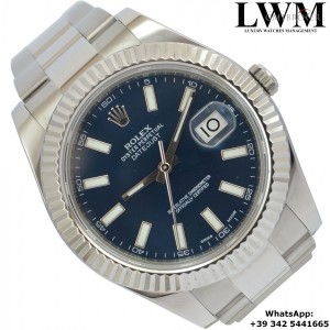 Rolex Datejust II 116300 blue dial Full Set 2014 116300 835804