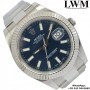 Rolex Datejust II 116300 blue dial Full Set 2014
