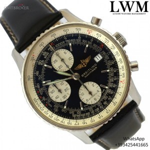 Breitling Old Navitimer A13322 Chronograph black dial Full S A13322 813800