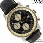 Breitling Old Navitimer A13322 Chronograph black dial Full S