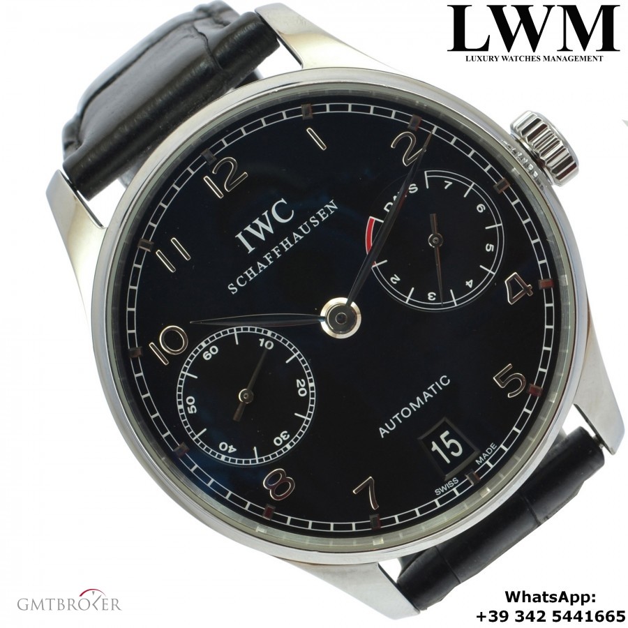 Anonimo IWC   Portuguese IW5001 Automatic 7 Days blueblac IW500109-IW5001 846793