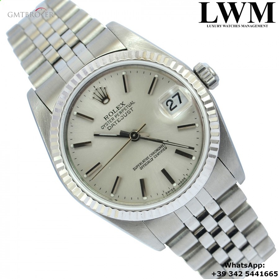 Rolex Datejust 78274 silver dial 1999 78274 854372