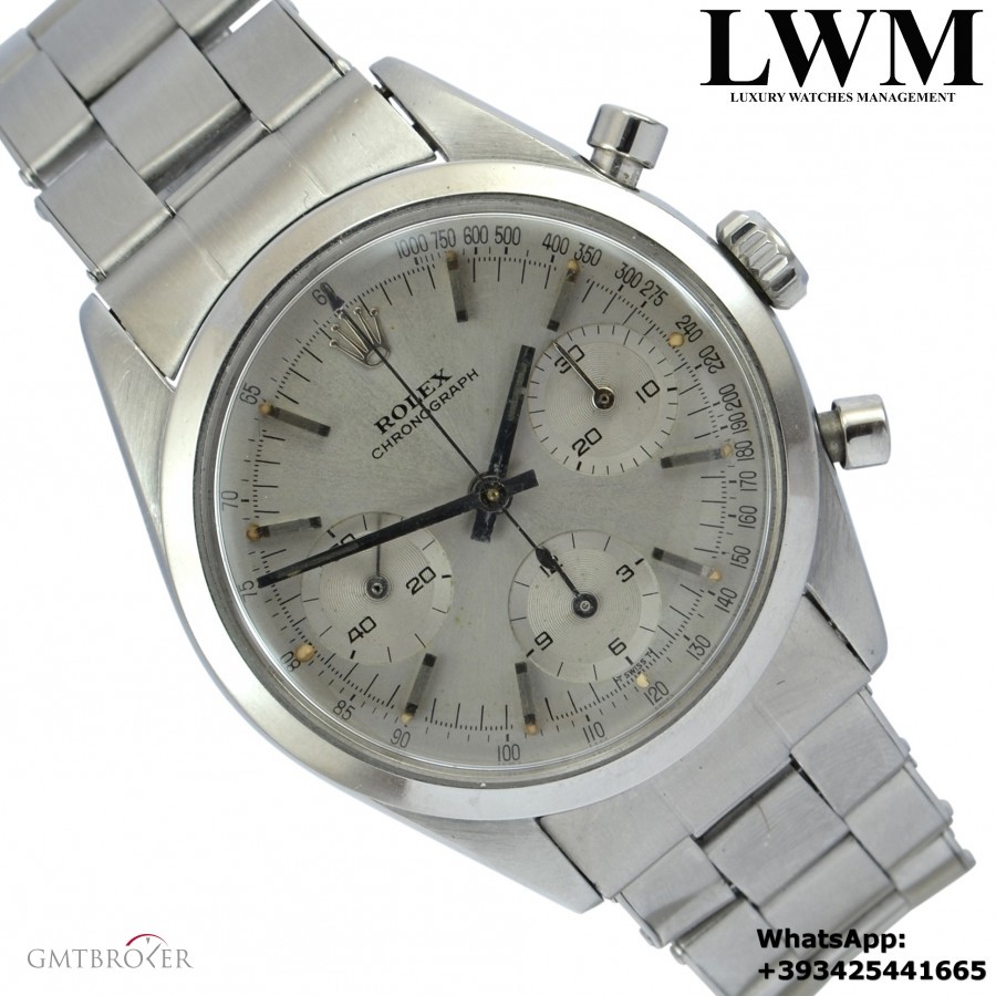 Rolex Chronograph 6238 Pre Daytona dark gray dial 6238 852143