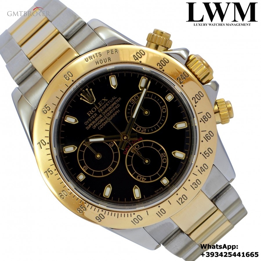 Rolex Daytona 116523 black dial Full Set Like New 116523 848150