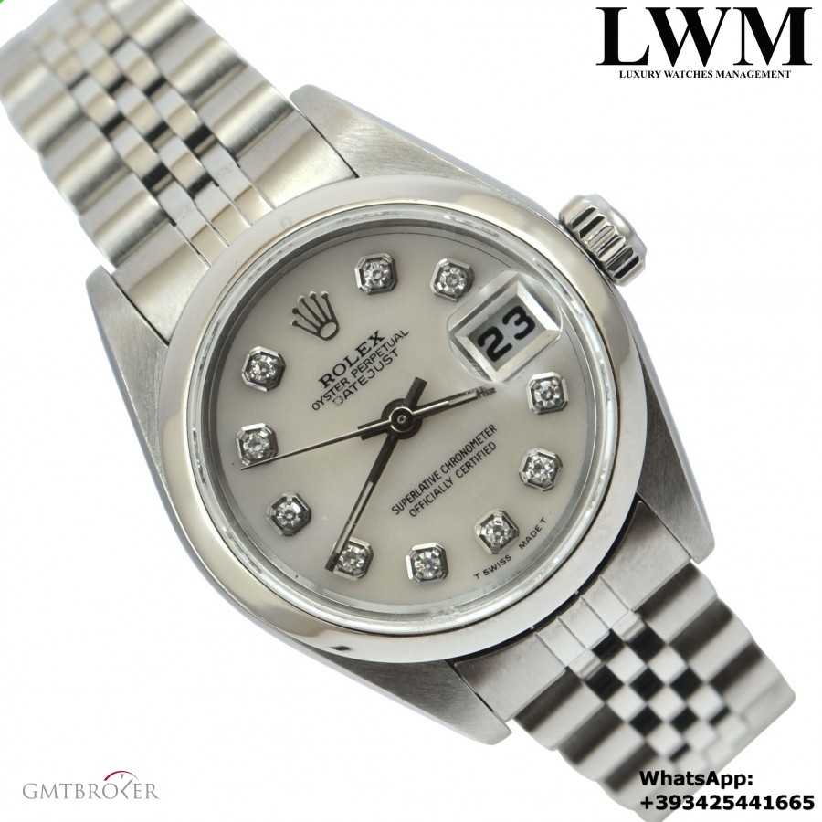 Rolex Datejust 79160 Ladies Mother of Pearl Diamo 79160 843733