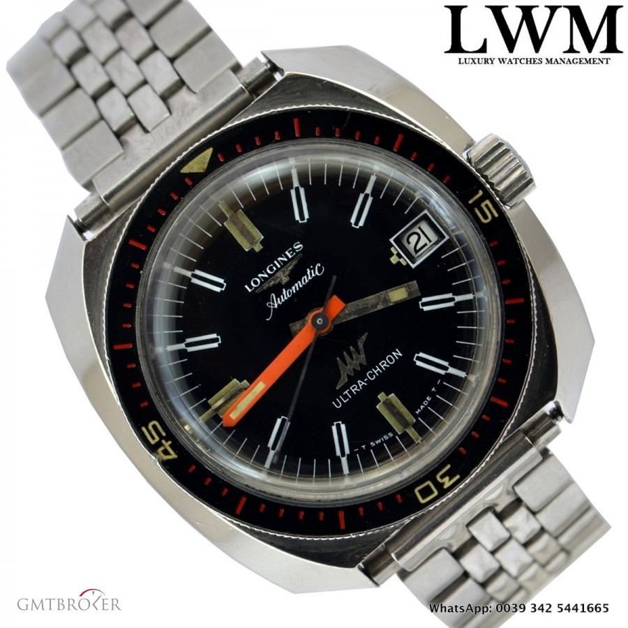 Longines Diver 7970 Ultra Chron automatic 1970 Photo 1 on Gmtbroker