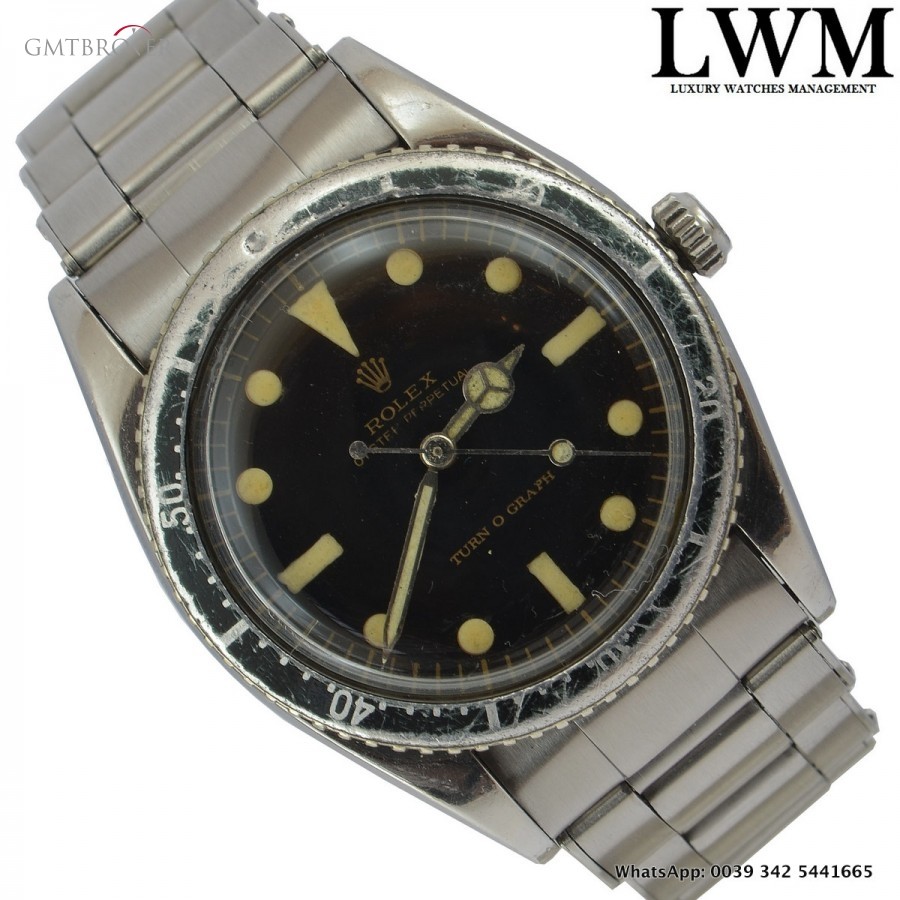 Rolex Turn-O-Graph 6202 gilt dial very rare 1953 6202 792611