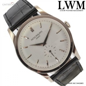 Patek Philippe Calatrava 5196G-001 white gold 18KT Full Set Like 5196G-001 759623