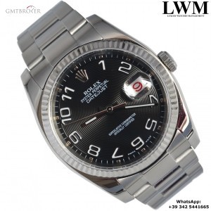 Rolex Datejust 116234 black concentric Arabic dia 116234 876209