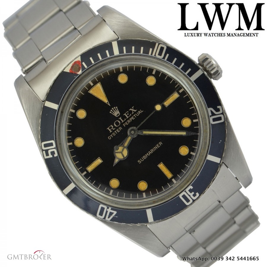 Rolex Submariner 5508 James Bond glossy dial very 5508 763775