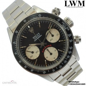 Rolex Cosmograph 6263 Black big red Daytona Full 6263 847670