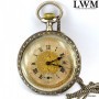 Anonimo ANCRE LIGNE DROITE  Pocket Watch 15 Rubies French