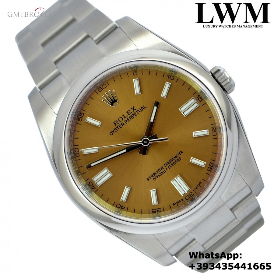 Rolex Oyster Perpetual 116000 bronze dial Full Se 116000 856331
