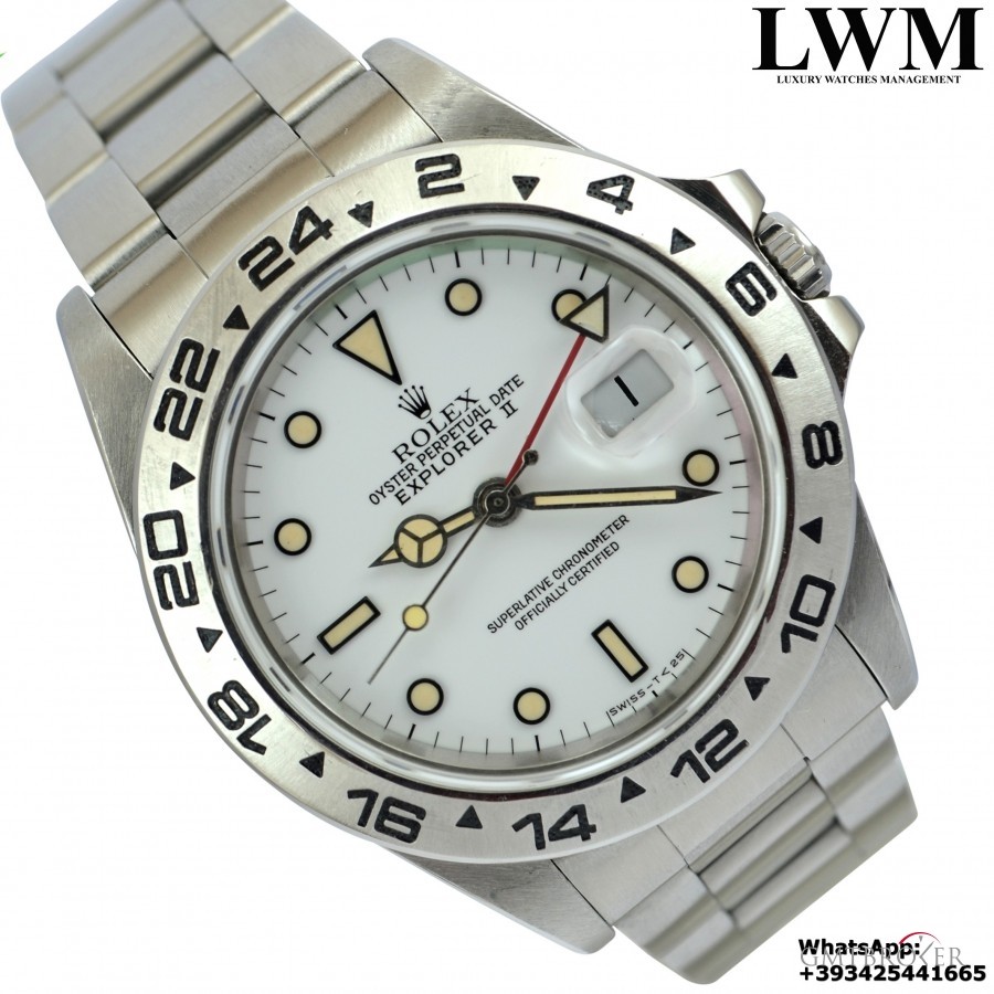 Rolex Explorer 16550 white dial indexes grain of 16550 851159