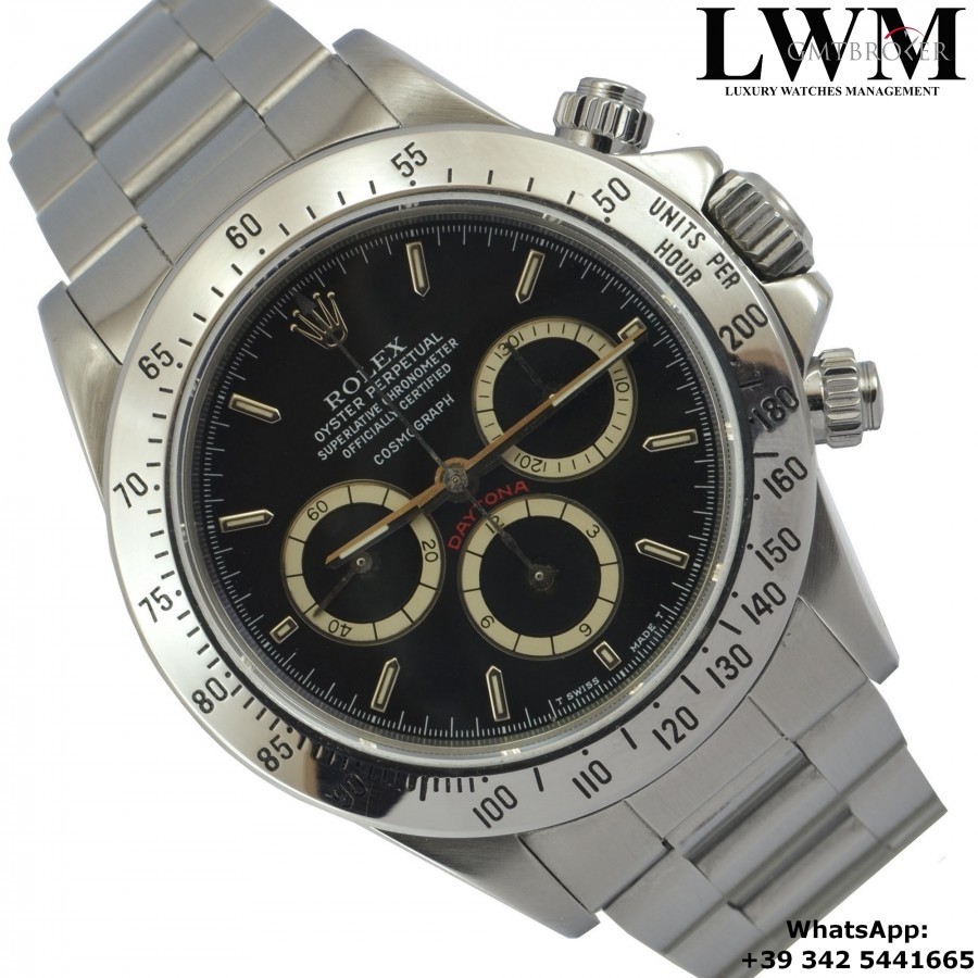 Rolex Daytona 16520 Black Floating dial Bezel 200 16520 836161