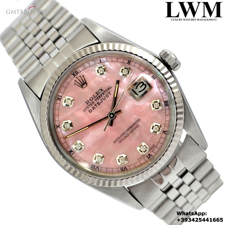 Rolex Datejust 16014 Mother of Pearls diamonds di 16014 841251