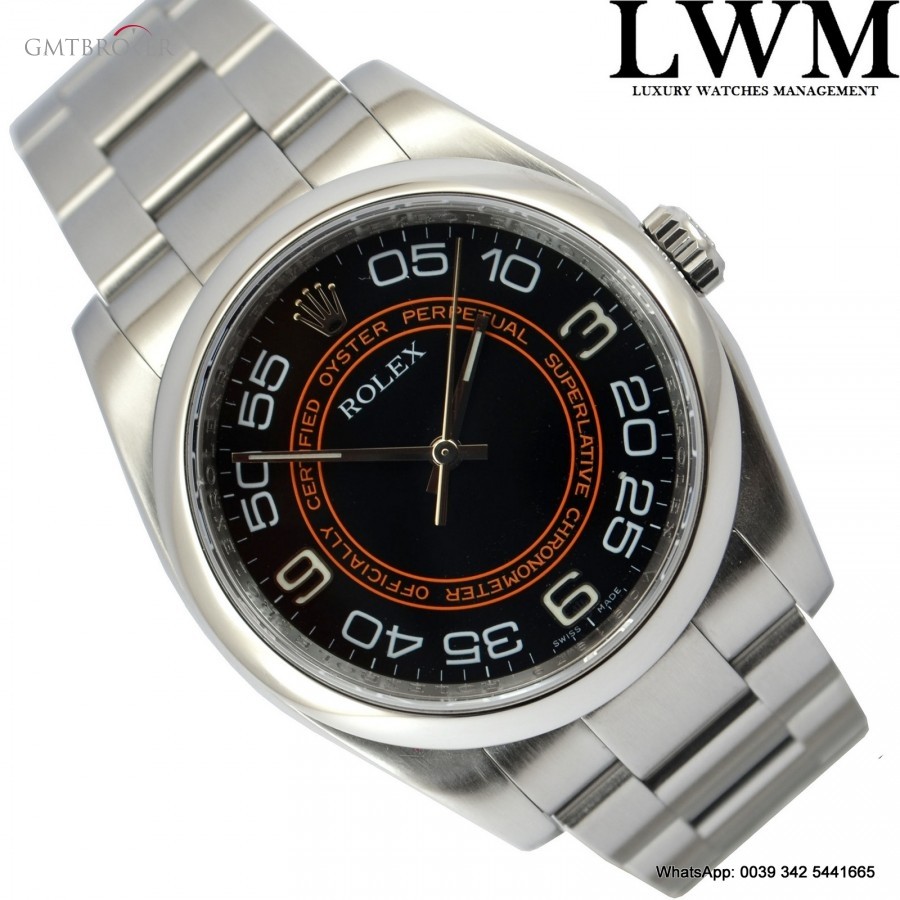 Rolex Oyster Perpetual 116000 black orange arabic 116000 839896