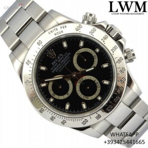Rolex Daytona 116520 black dial Full Set 2002 116520 814427