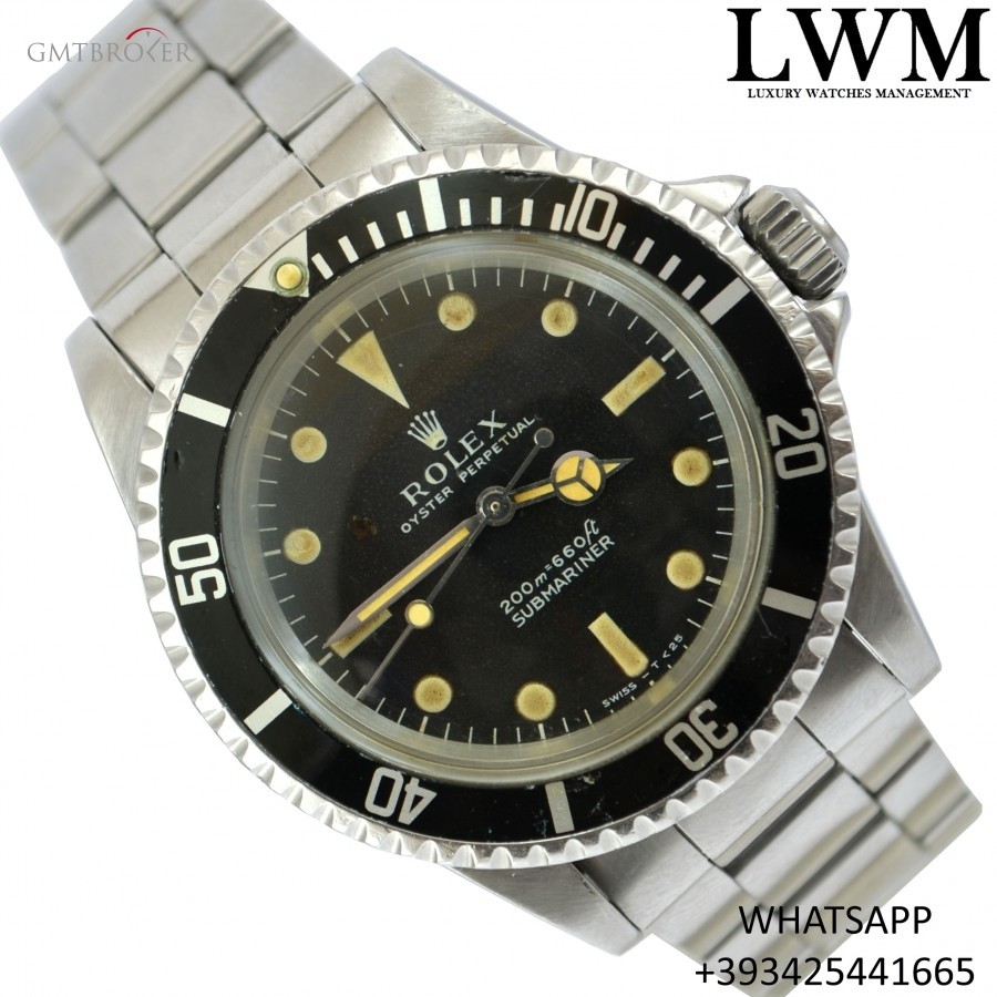 Rolex Submariner 5513 meter first dial 1969 5513 825029