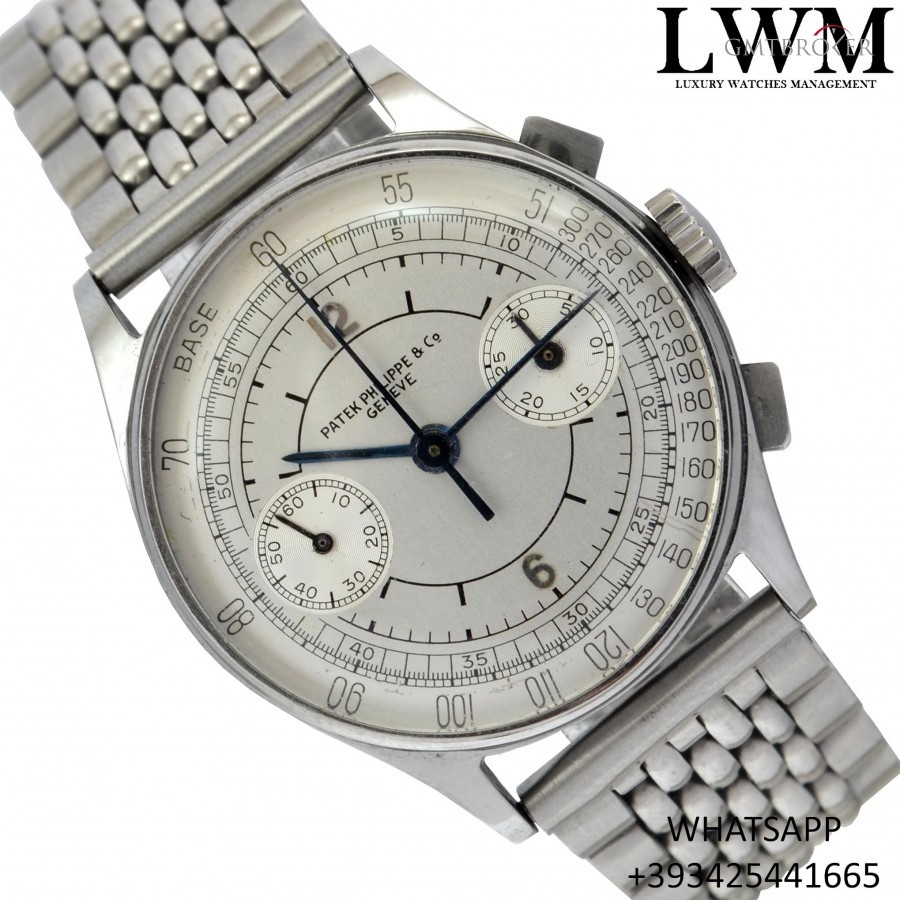 Anonimo PATEK PHILIPPE  Chronograph 130 Sector silver dial nessuna 830042
