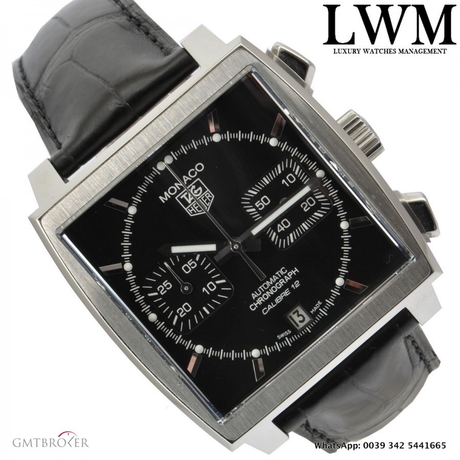 TAG Heuer Monaco CAW2111FC6177 Cronograph Full Set 2012 CAW2111.FC6177 757929