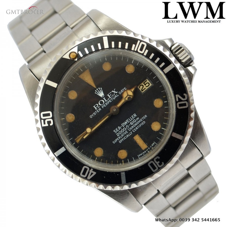Rolex Sea-Dweller 1665 Tropical MK3 dial 1977s 1665 799560