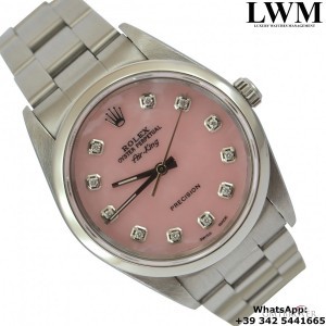 Rolex Air King 14000 pink mother of pearl diamon 14000 831125