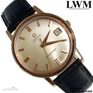 Omega Seamaster 166003 automatic Date pink gold 166.003 874529